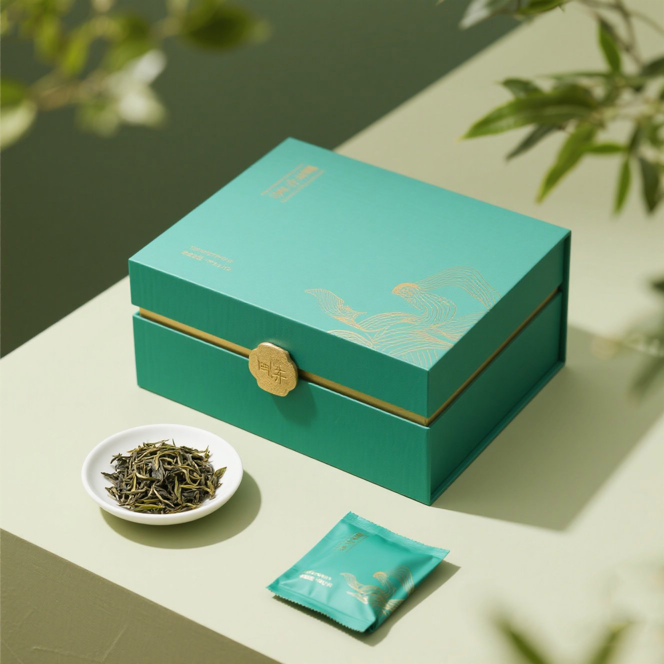 创帝绿茶福韵碧螺春茶叶礼盒装特级2025新茶送长辈爸爸父亲节礼物120g